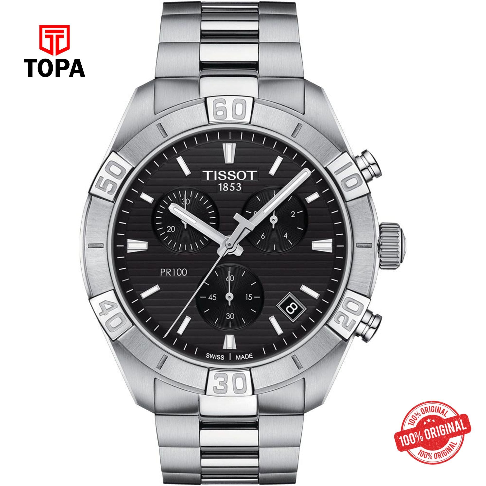 Topa Tissot-T101.617.11.051.00-PR-100-Men-Watch - Product Image 1