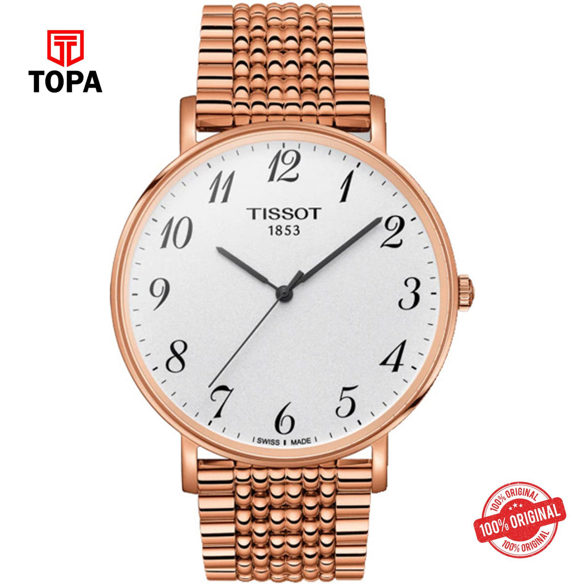 Topa Tissot-T109.610.33.032.00-Metal-Band-Mens-Watch - Product Image 1