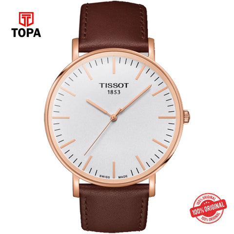 Topa Tissot-T109.610.36.031.00-Leather-Strap-Mens-Watch - Product Image 1