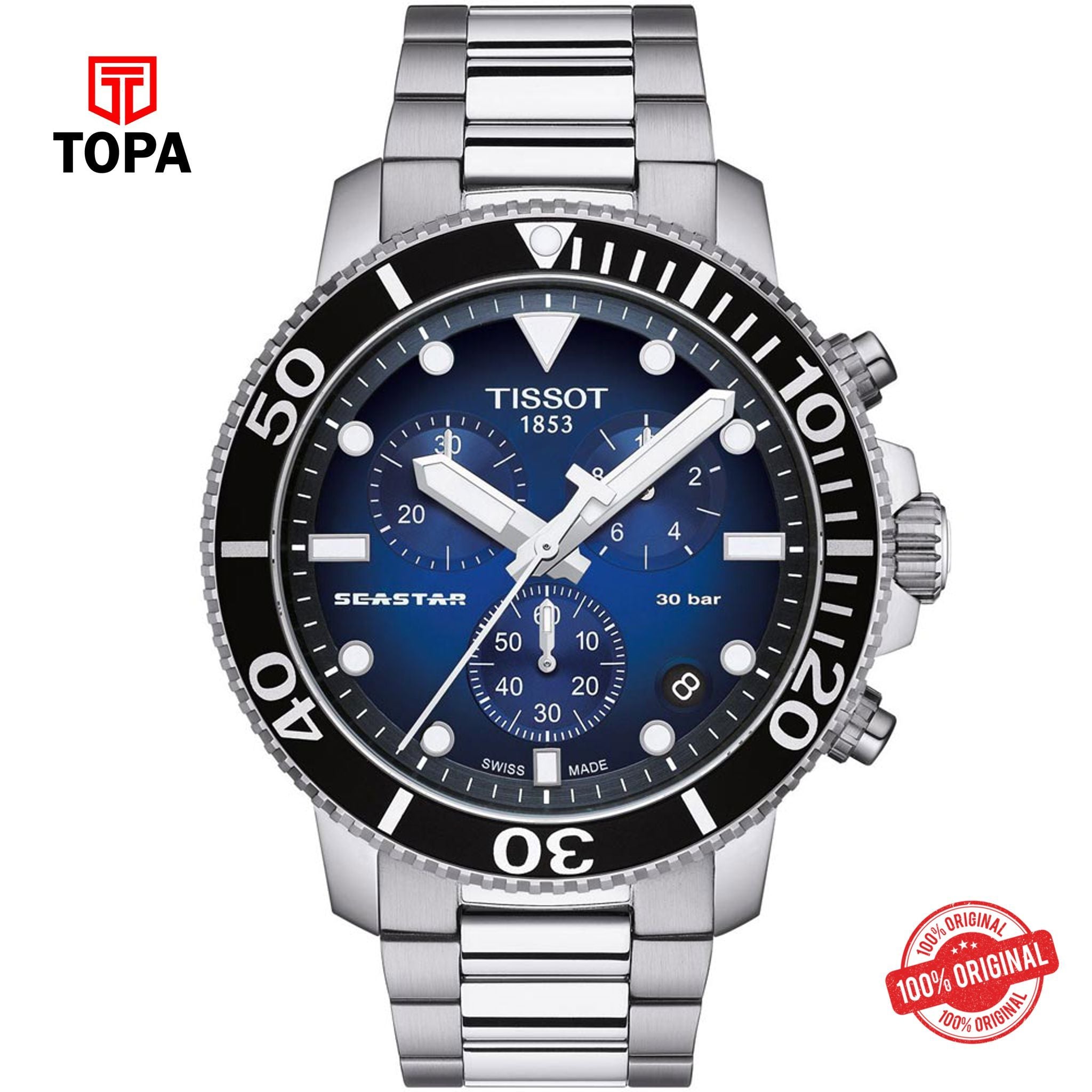 Topa Tissot-T120.417.11.041.01-Chronograph-Driver-Men-Watch - Product Image 1