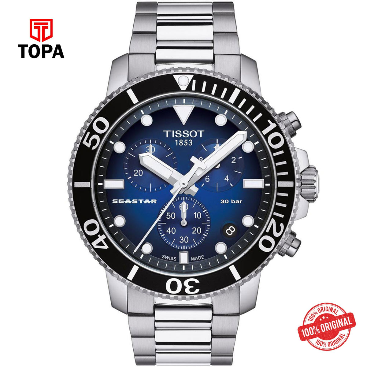 Topa Tissot-T120.417.11.041.01-Chronograph-Driver-Men-Watch - Product Image 1
