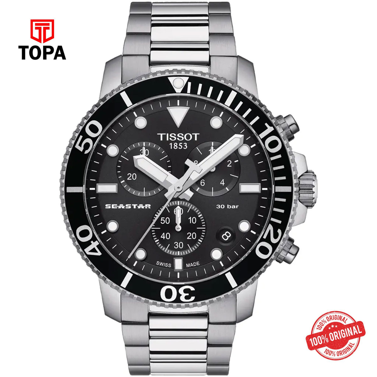 Topa Tissot-T120.417.11.051.00-Seastar-1000-Chronograph-Men-Watch - Product Image 1