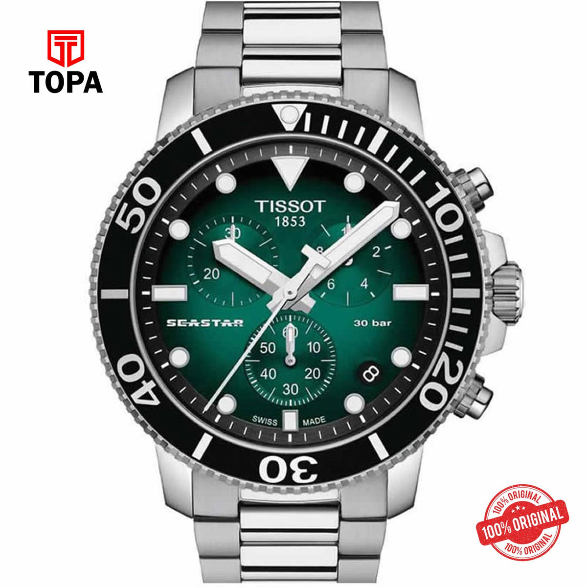 Topa Tissot-T120.417.11.091.01-Chronograph-Driver-Men-Watch - Product Image 1