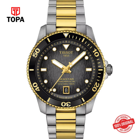 Topa Tissot-T120.807.22.051.00-Seastar-1000-Metal-Band-Men-Watch - Product Image 1