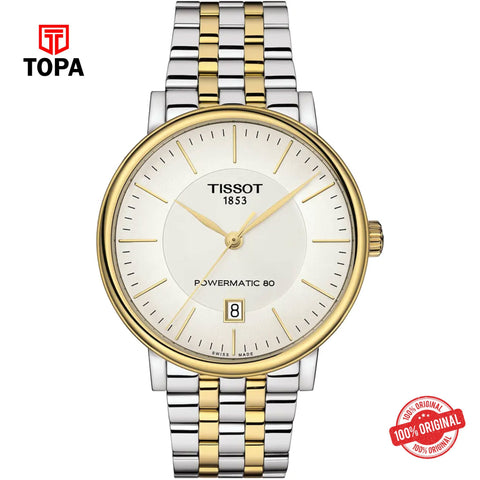 Topa Tissot-T122.407.22.031.00-Powermatic-80-Metal-Band-Men-Watch - Product Image 1