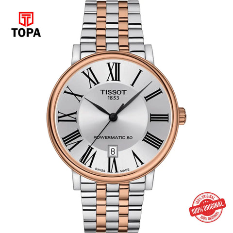 Topa Tissot-T122.407.22.033.00-Powermatic-80-Metal-Band-Men-Watch - Product Image 1