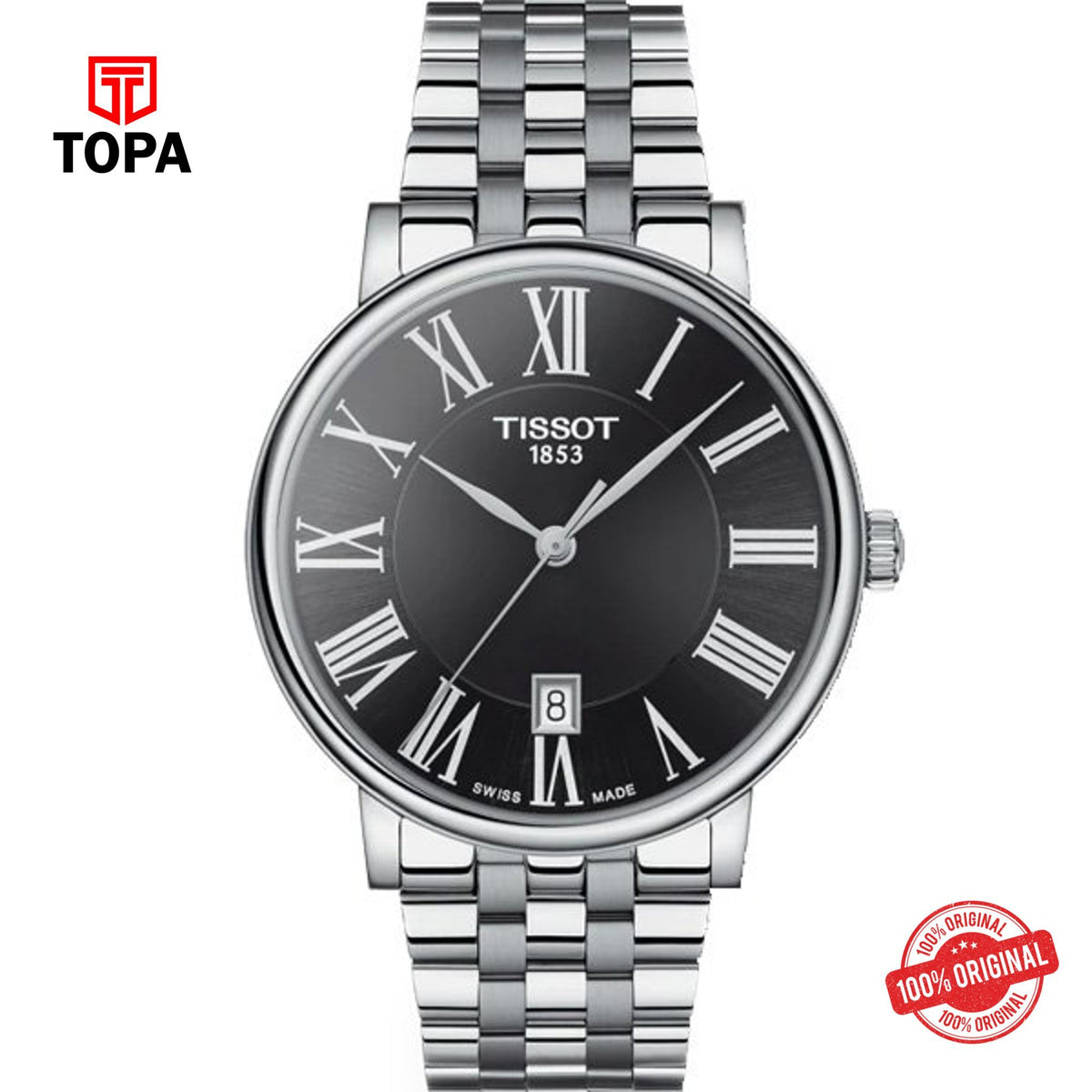 Topa Tissot-T122.410.11.053.00-Carson-Mens-Watch - Product Image 1