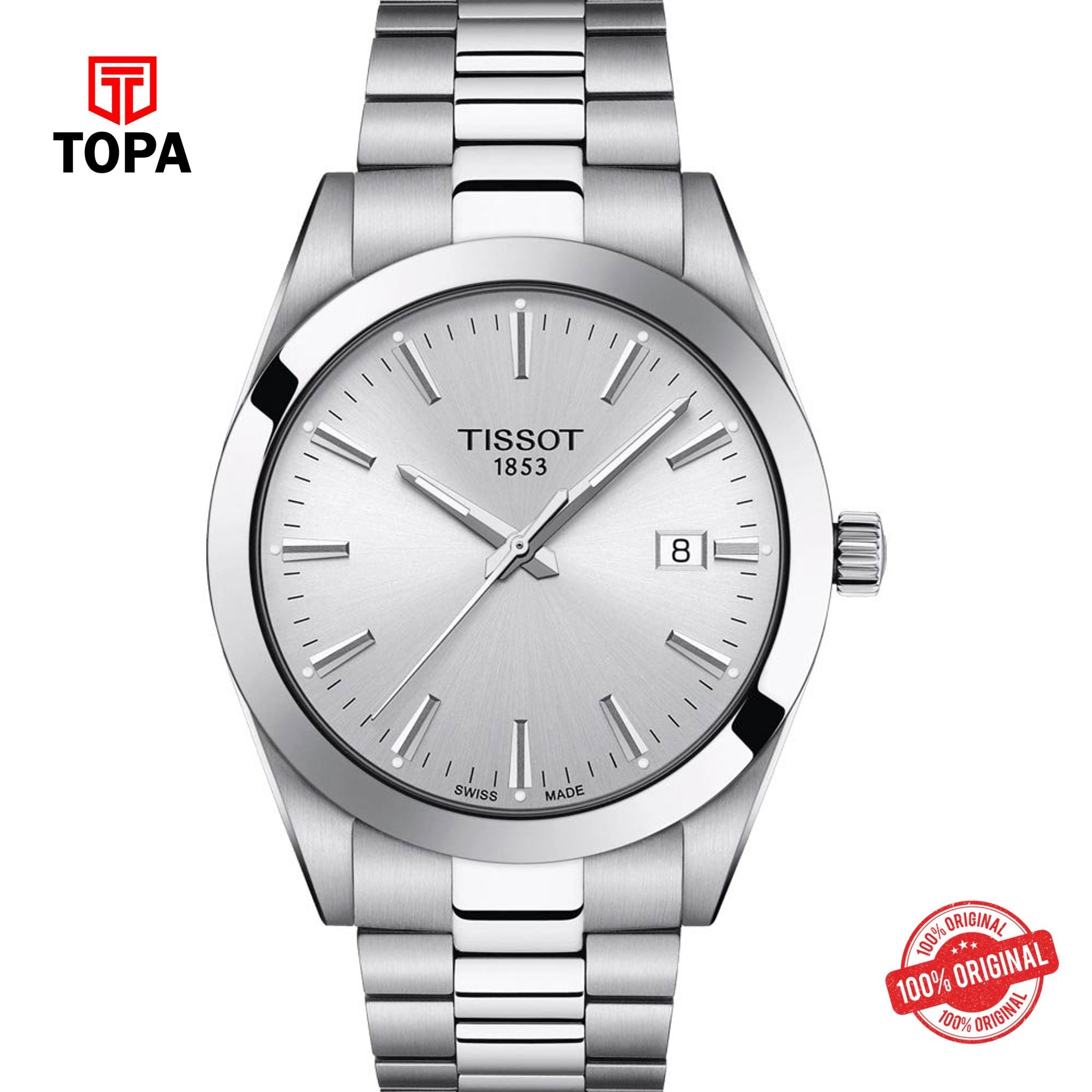 Topa Tissot-T127.410.11.031.00-Gentleman-Mens-Watch - Product Image 1