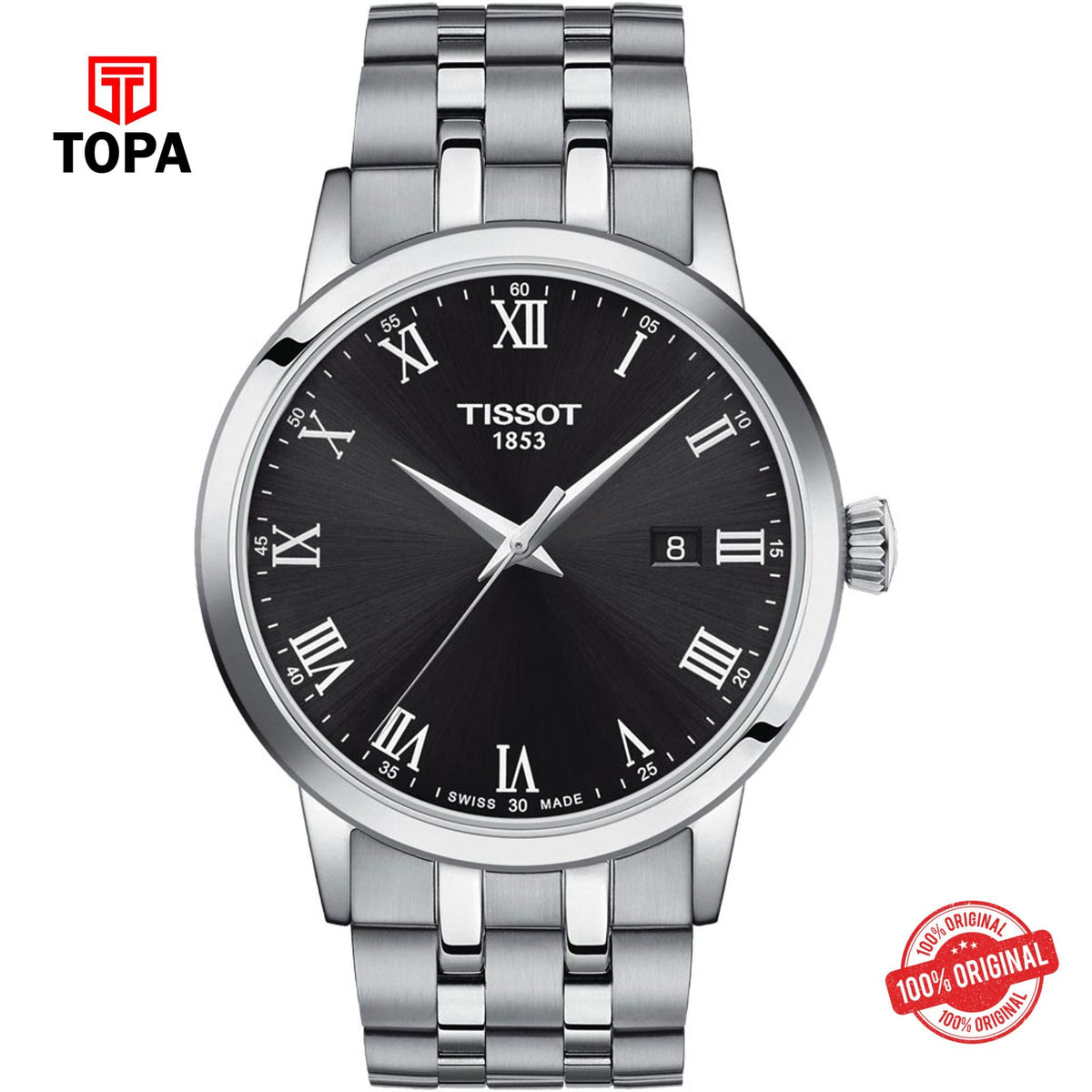 Topa Tissot-T129.410.11.053.00-Classic-Dream-Men-Watch - Product Image 1