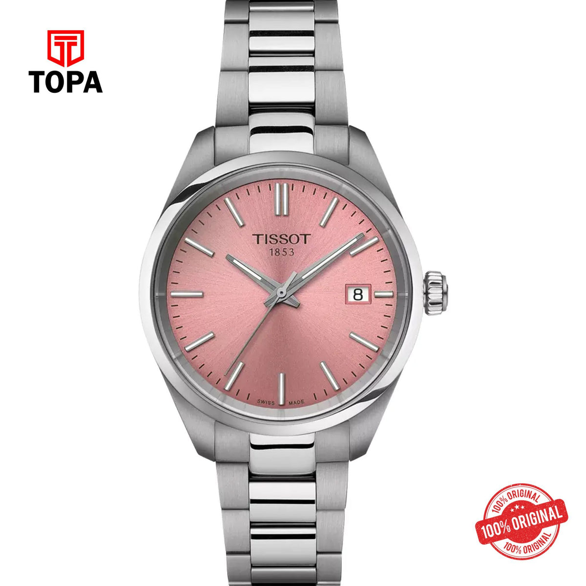Topa Tissot-T150.210.11.331.00-PR-100-Metal-Band-Women-Watch - Product Image 1