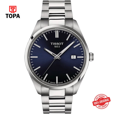 Topa Tissot-T150.410.11.041.00-PR-100-Metal-Band-Men-Watch - Product Image 1