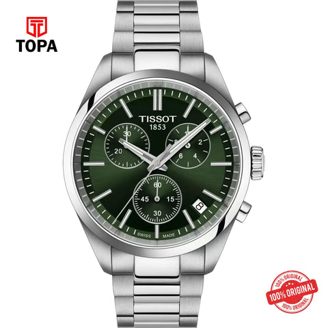 Topa Tissot-T150.417.11.091.00-PR100-Metal-Band-Men-Watch - Product Image 1