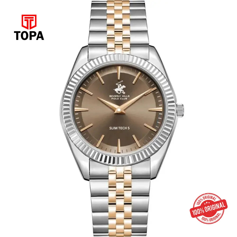 Beverly Hills Polo Club BP3830X.560 Metal Band Men Watch - Topa
