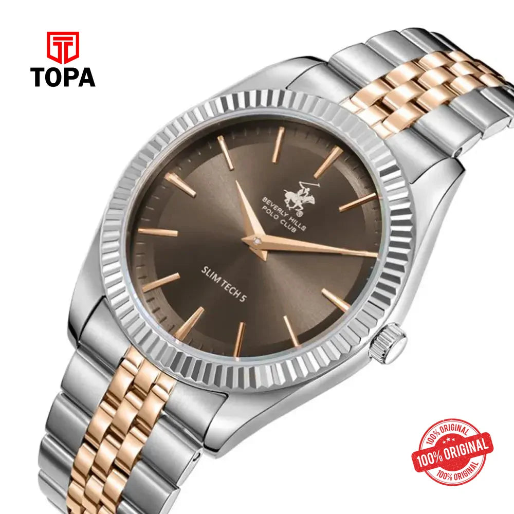 Beverly Hills Polo Club BP3830X.560 Metal Band Men Watch - Topa