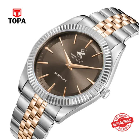 Beverly Hills Polo Club BP3830X.560 Metal Band Men Watch - Topa
