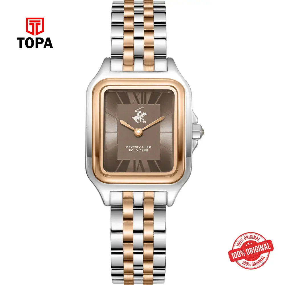Beverly Hills Polo Club BP3850C.540 Metal Band Women Watch - Topa