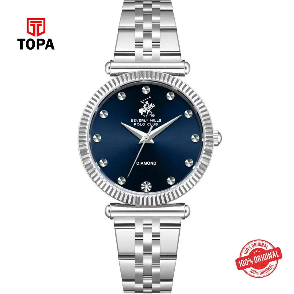 Beverly Hills Polo Club BP3881X.390 Metal Band Women Watch - Topa