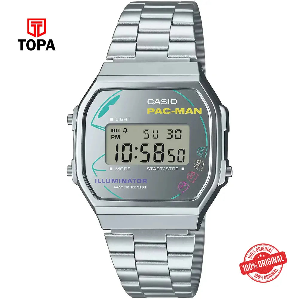 Casio A-168WEPC-7A Metal Band Men Watch - Topa