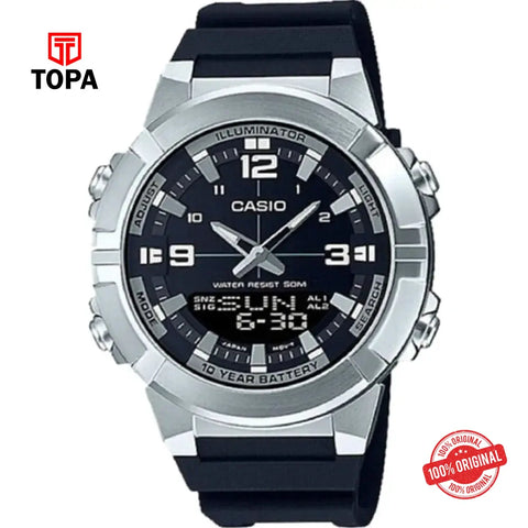 Casio AMW-870-1A Resin Band Men Watch - Topa