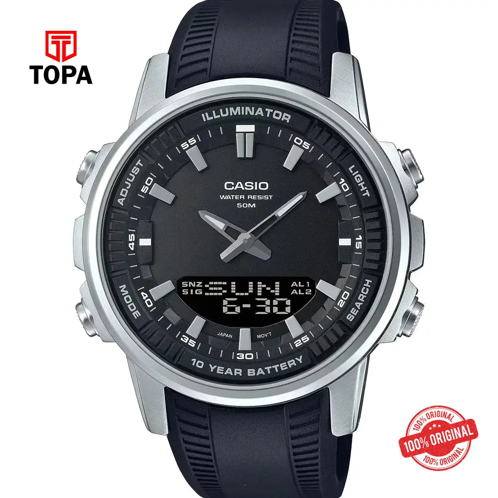 Casio AMW-880-1A Resin Band Men Watch - Topa