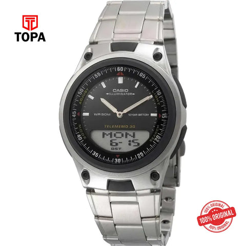 Casio AW-80D-1A Metal Band Men Watch - Topa