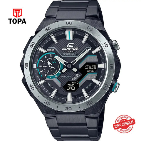 Casio Edifice ECB-2200DD-1A Metal Band Men Watch - Topa
