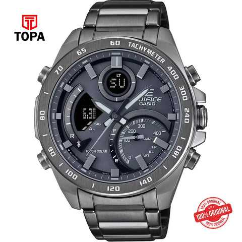 Casio Edifice ECB-900MDC-1A Metal Band Men Watch - Topa