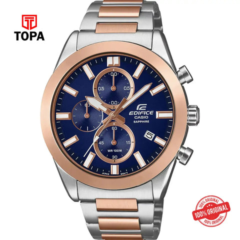 Casio Edifice EFB-710SG-2A Metal Band Men Watch - Topa