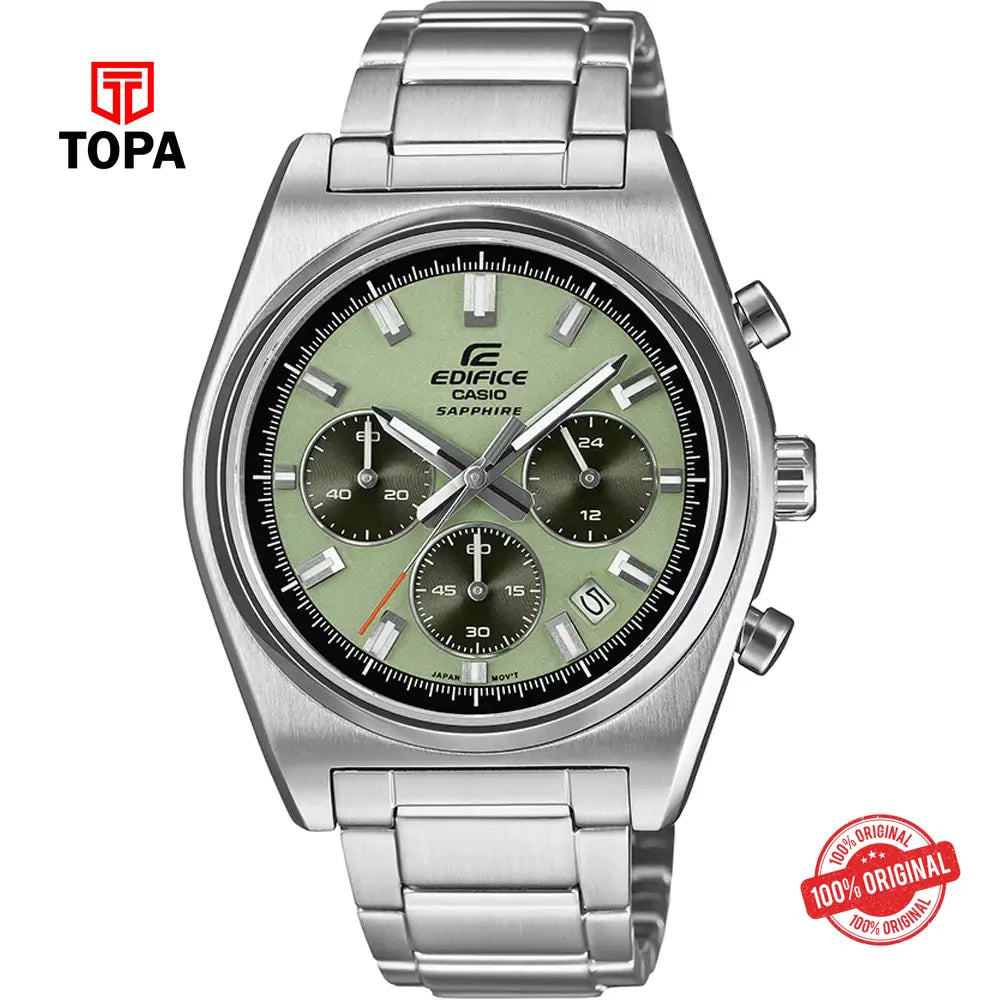 Casio Edifice EFB-730D-3A Metal Band Men Watch - Topa