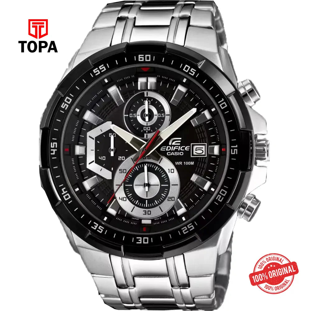 Casio Edifice EFR-539D-1A Metal Band Men Watch - Topa