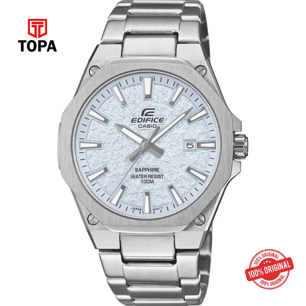 Casio Edifice EFR-S108DE-2A Metal Band Men Watch - Topa