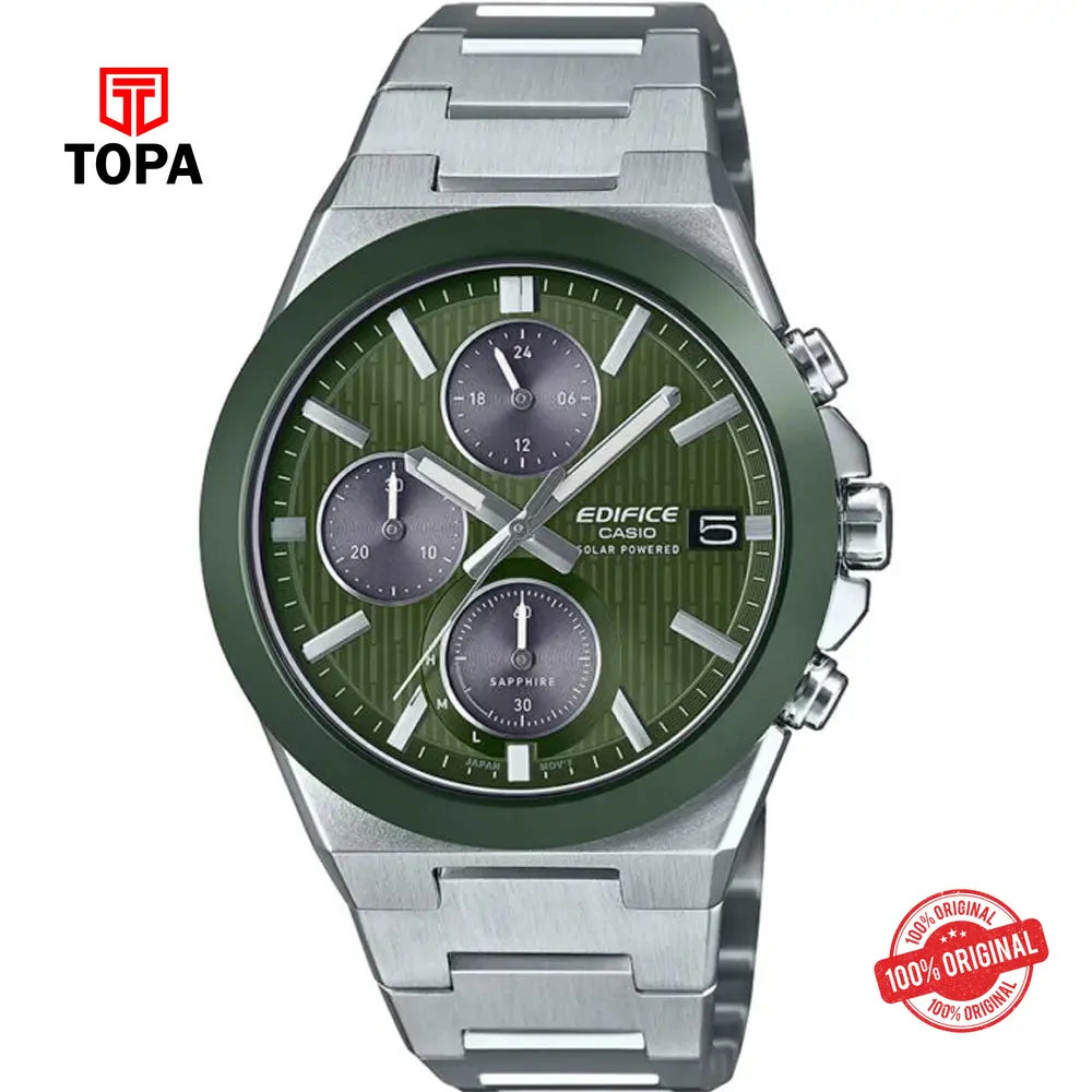 Casio Edifice EFS-S650D-3A Metal Band Men Watch - Topa