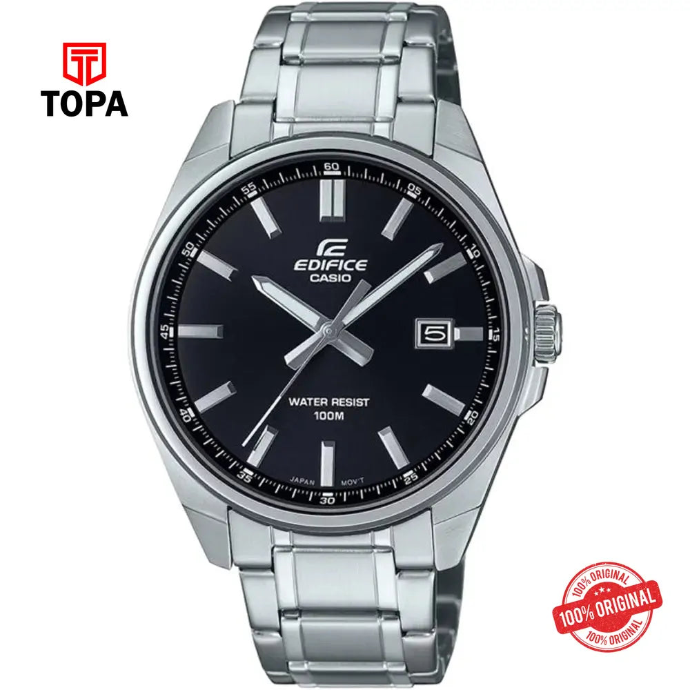 Casio Edifice EFV-150D-1A Metal Band Men Watch - Topa