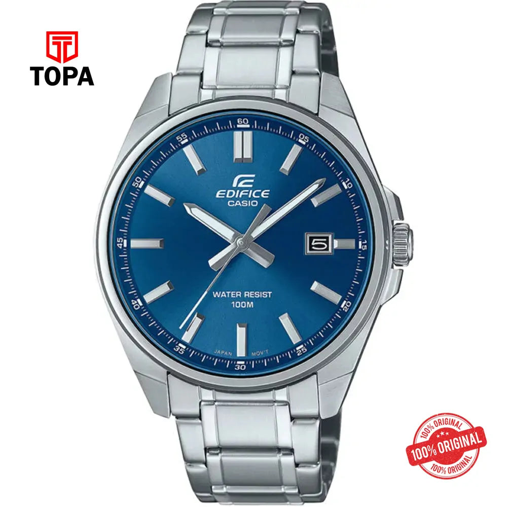Casio Edifice EFV-150D-2A Metal Band Men Watch - Topa