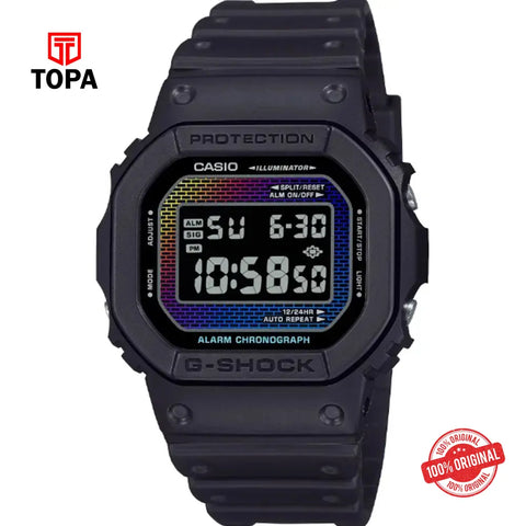 Casio G-Shock DW-5600RW-1D Resin Band Men Watch - Topa