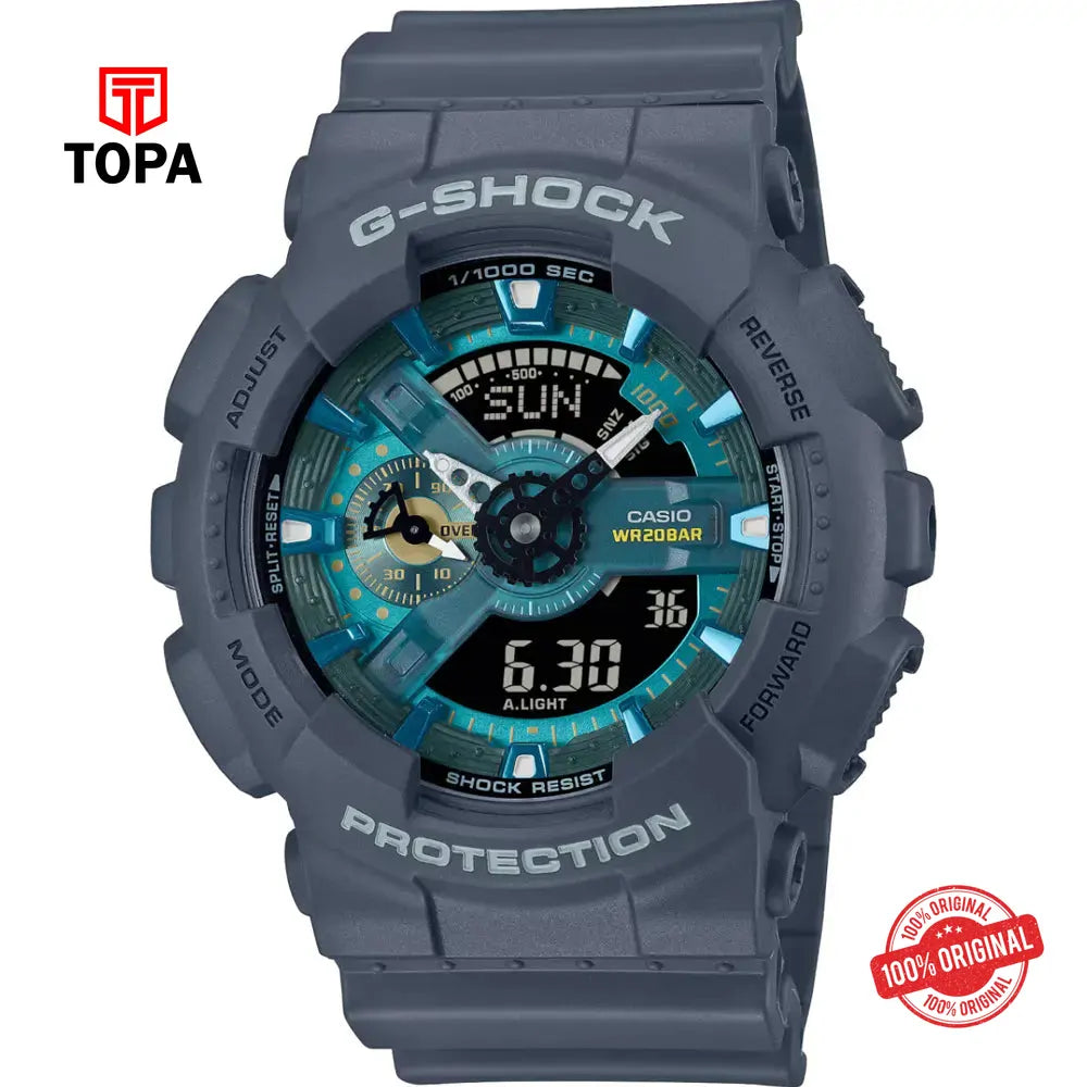 Casio G-Shock GA-110AS-2A Rubber Band Men Watch - Topa