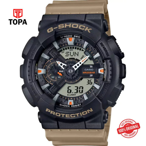Casio G-Shock GA-110TU-1A5 Rubber Band Men Watch - Topa