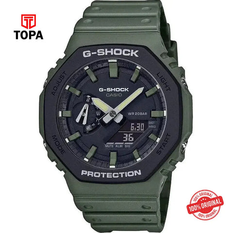 Casio G-Shock GA-2110SU-3A Resin Band Men Watch - Topa