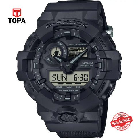 Casio G-Shock GA-700BCE-1A Resin Band Men Watch - Topa