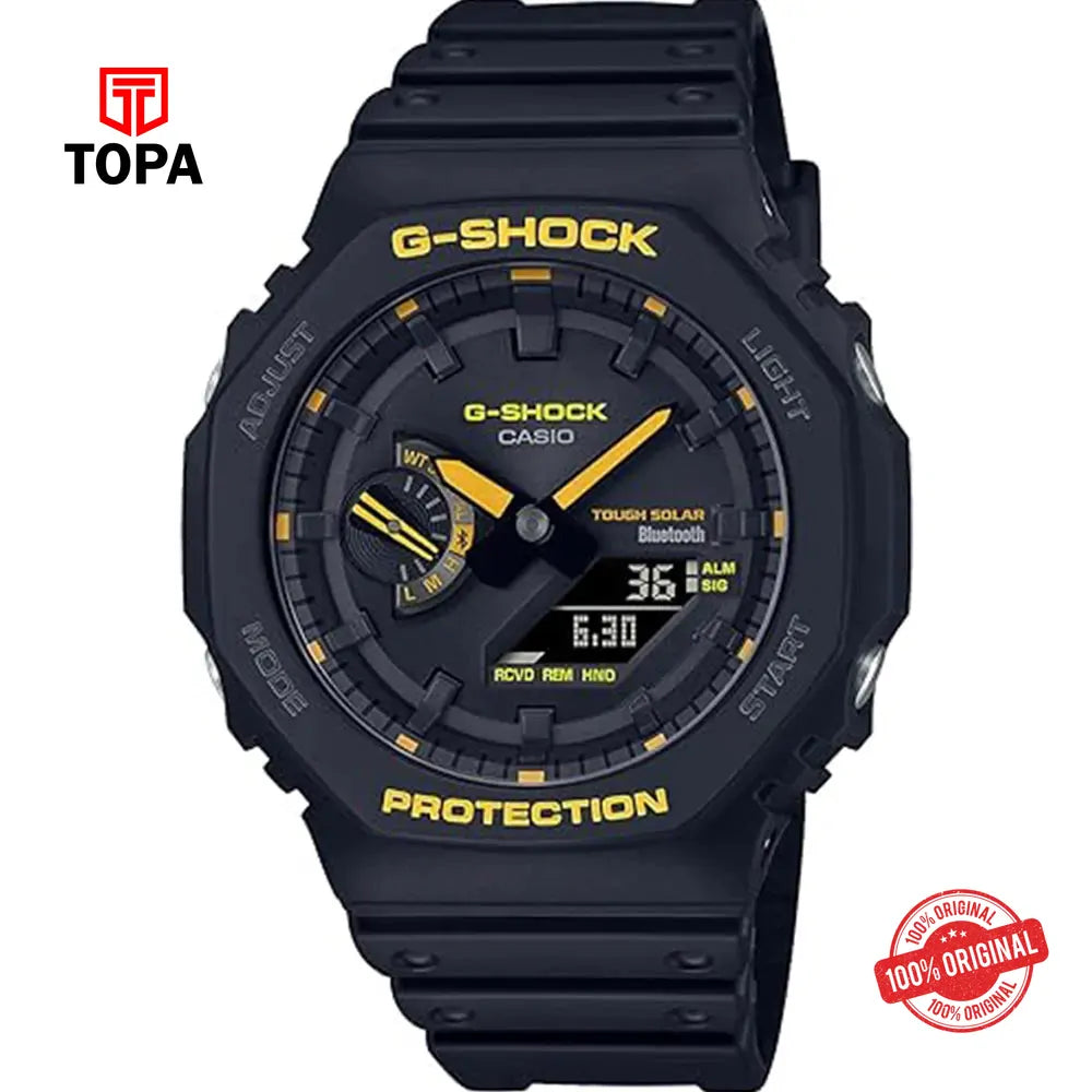 Casio G-Shock GA-B2100CY-1A Resin Band Men Watch - Topa