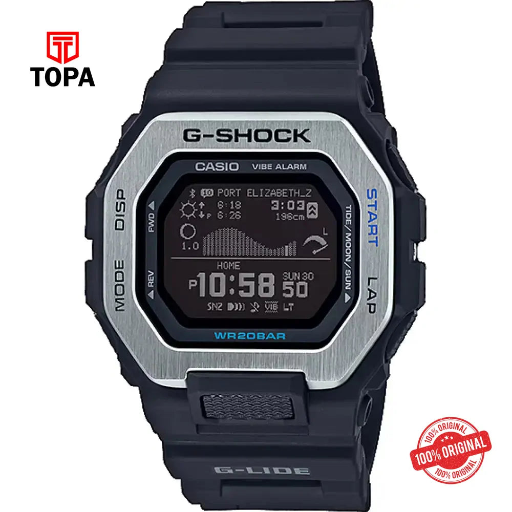 Casio G-Shock GBX-100-1D Rubber Band Men Watch - Topa