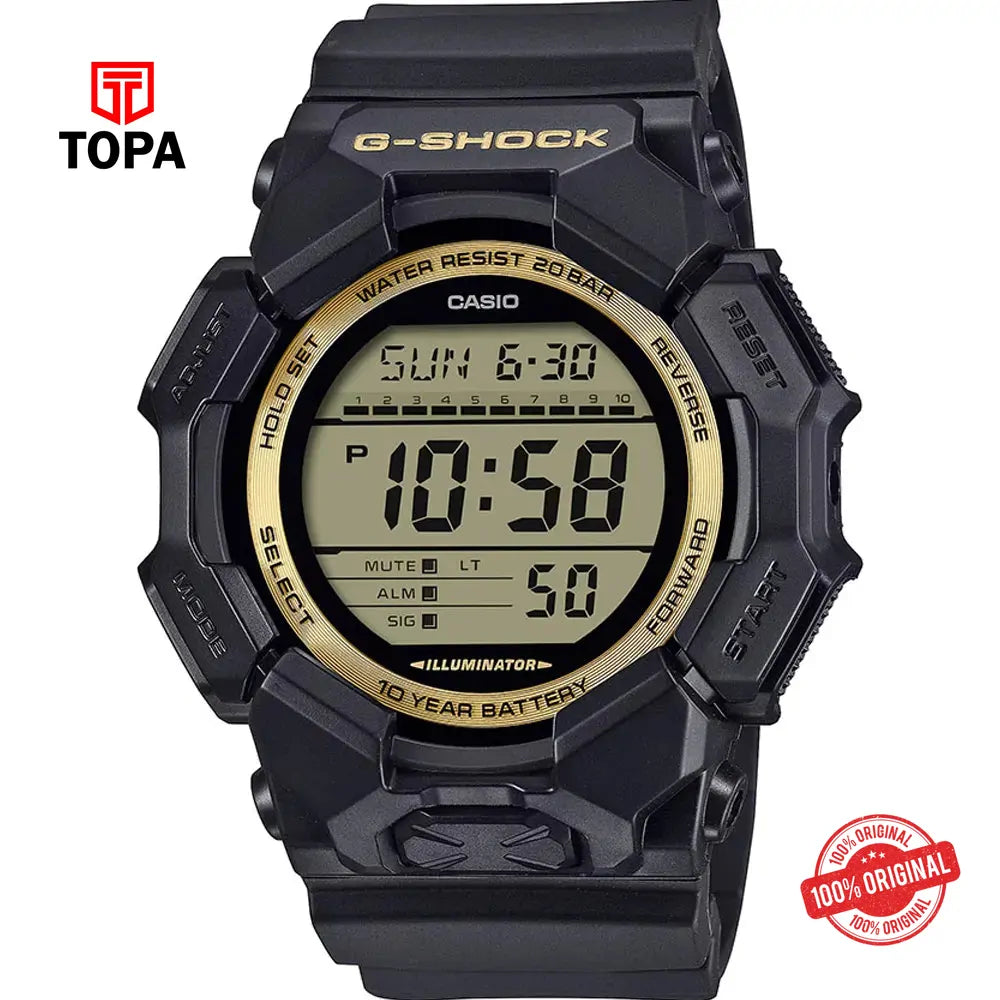 Casio G-Shock GD-010GB-1A9 Resin Band Men Watch - Topa