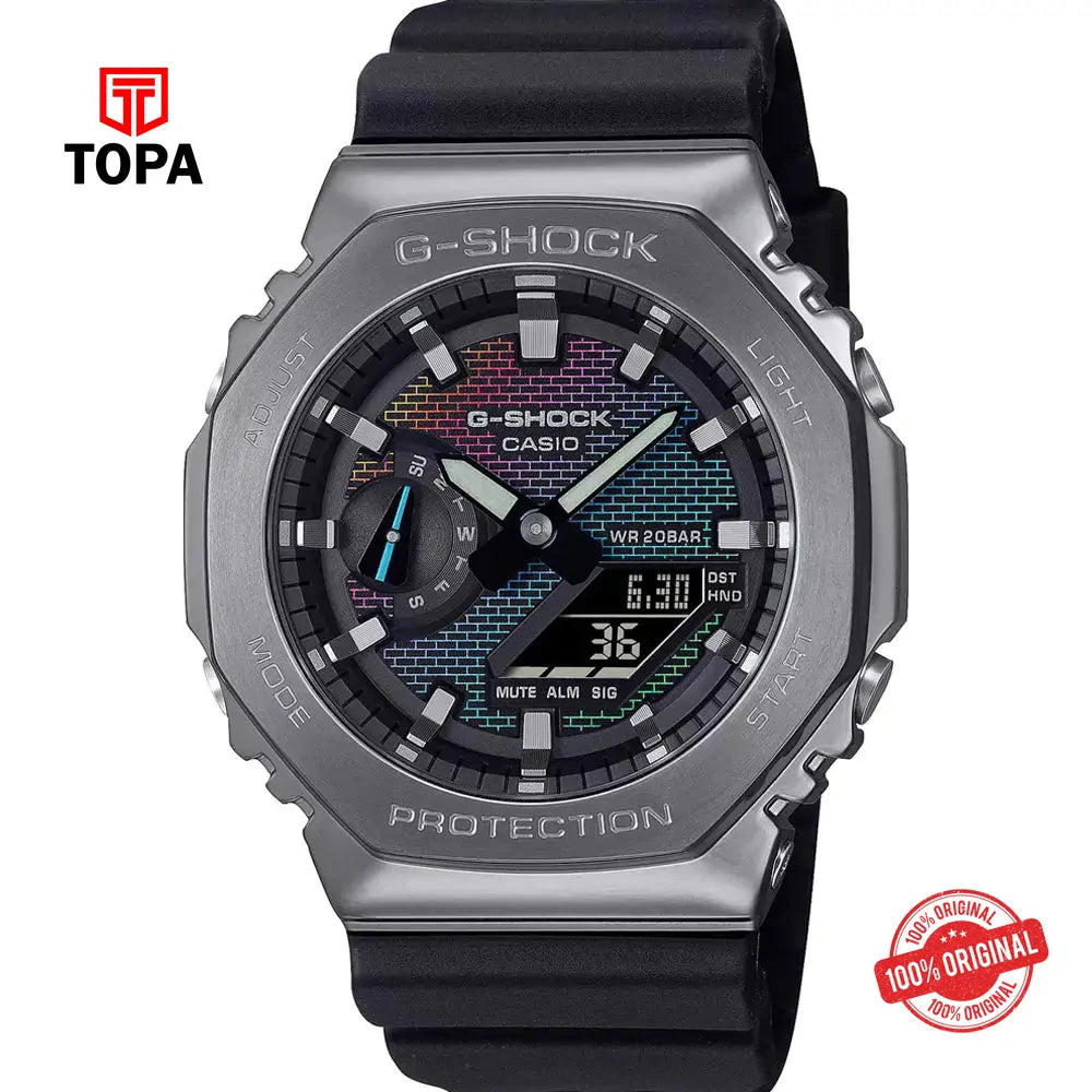 Casio G-Shock GM-2100BRW-1A Resin Band Men Watch - Topa
