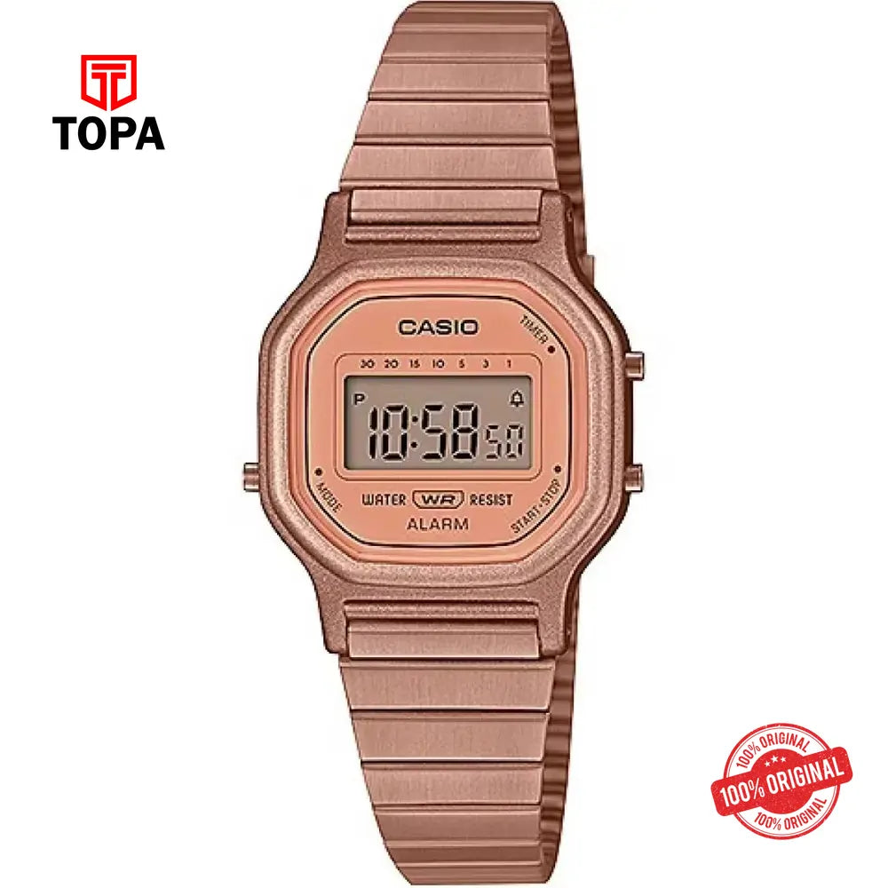 Casio LA-11WR-5A Resin Band Women Watch - Topa