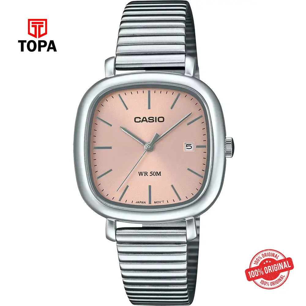 Casio LTP-B166D-4A Metal Band Women Watch - Topa