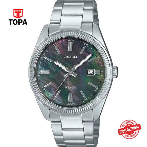 Casio MTP-1302DS-1A Metal Band Men Watch - Topa