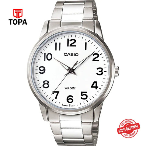 Casio MTP-1303D-7B Metal Band Men Watch - Topa