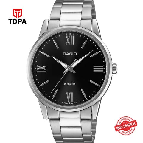 Casio MTP-1303DD-1A Metal Band Men's Watch - Topa
