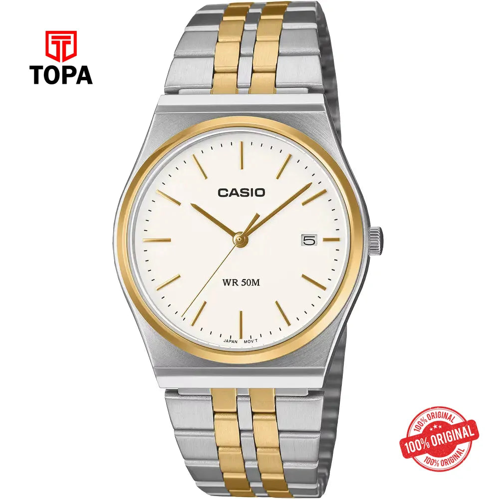 Casio MTP-B145SG-7A Metal Band Men Watch - Topa