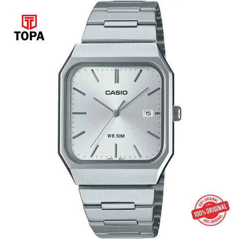 Casio MTP-B185D-7A Metal Band Men Watch - Topa